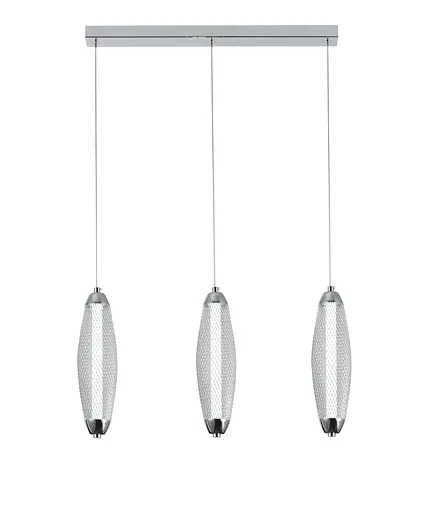 Підвісний світлодіодний світильник G 2667/3L 24W Хром