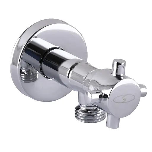 Кран напівобертовий кутовий Solomon 1/2″х1/2″ Retro 7077 000002253 - фото 4