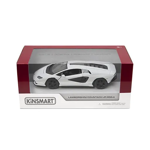 Металева інерційна легкова модель Lamborghini Countach LPI 800-4 5", відкриваються двері (В асортименті) - фото 2