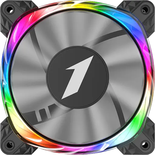 Вентилятор 1stPlayer FS7 ARGB Black (FS7-BK-1IN1)