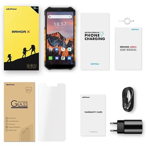Смартфон Ulefone Armor X5 Pro 4/64GB Orange - фото 9