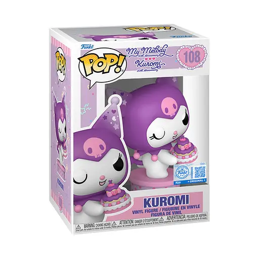 Фигурка Funko Pop Хеллоу Китти Куроми Hello Kitty Kuromi 10 см FP HK K 108 - фото 2
