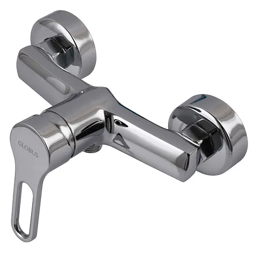 Смеситель для душа Globus Lux Dolly GLD-0105N хромированный для ванной комнаты с термостатом и экономией воды