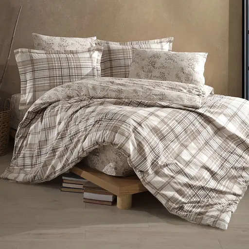 Постільна білизна Ravel V1 Bej Ранфорс Clasy pbe0052055 - фото 1