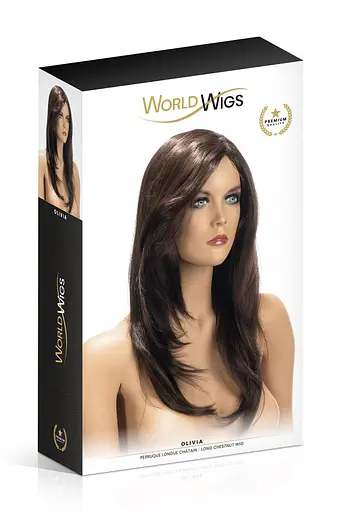 Парик World Wigs Olivia Long Chestnut One size - фото 2