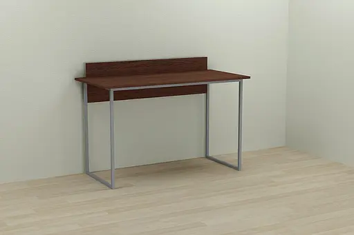 Компьютерный стол Ferrum-decor Скай 75x140x60 серый ДСП Венге 16мм (FRD-106081)