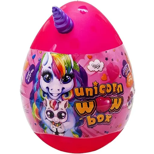 Набір креативної творчості Danko Toys Unicorn Wow Box рожевий UWB-01-01U - фото 1