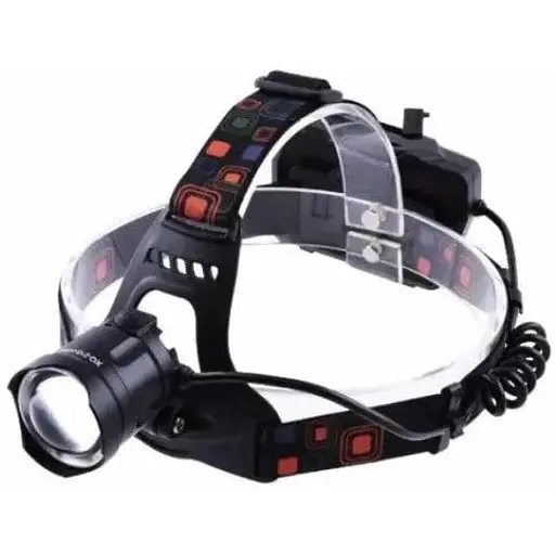 Налобний ліхтар Police BL-XQ-218-HP50 з діодом HP50 3×18650 та індикацією заряду - фото 1