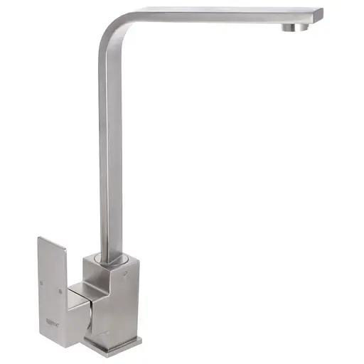 Смеситель для кухни Zerix LR74033 LL1479 Нержавеющая сталь - фото 1