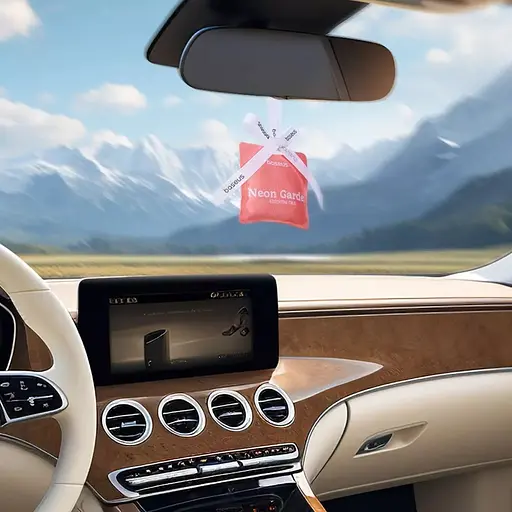 Ароматизатор Baseus Margaret Car Air Freshener Neon Garden розовый - фото 7