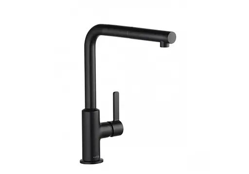 Змішувач для кухні Kludi Line S чoрный мат 408513975 - фото 1