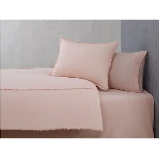 Комплект постільної білизни Buldans Burumcuk King Size Пудровий 000165479