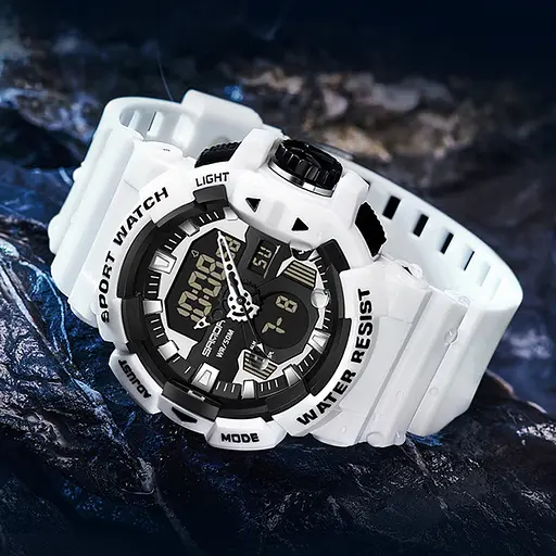 Наручные часы мужские 3129 White Sanda acs0030944 - фото 2