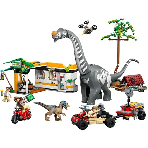 Конструктор LEGO Jurassic World Місія з відстеження раптора і титанозавра 582 деталі (76973)
 - фото 2