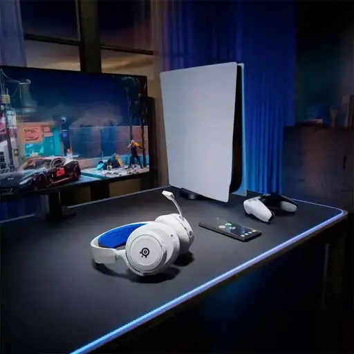 Наушники с микрофоном SteelSeries Arctis Nova 7P White (61561) - фото 4
