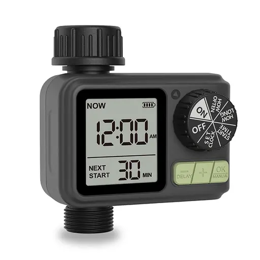 Программируемый таймер подачи воды XON WaterTimer X342 для полива (XWTDB152401B 7737) Черный - фото 1