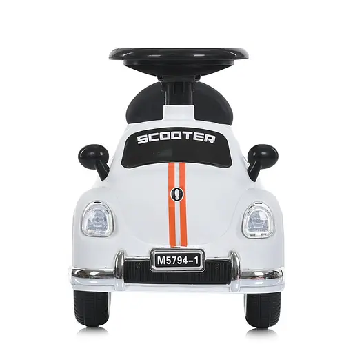 Дитяча каталка-толокар M 5794-1 білий, без батьківської ручки - фото 4