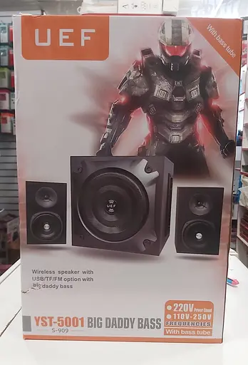 Комп'ютерні акустичні колонки YST-5001 Big Bass (Black) - фото 3