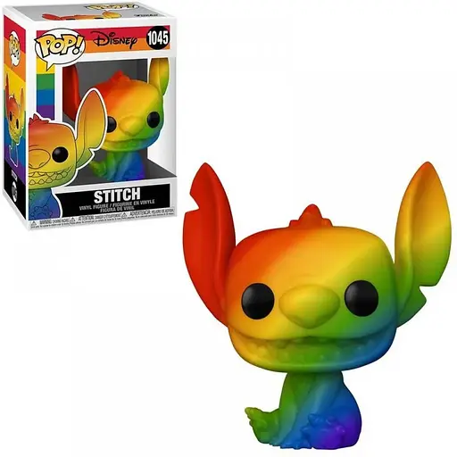 Фігурка Funko Pop Ліло та Стіч Райдужний Стіч Lilo and Stitch Rainbow Stitch 10 см FP LS S 1045