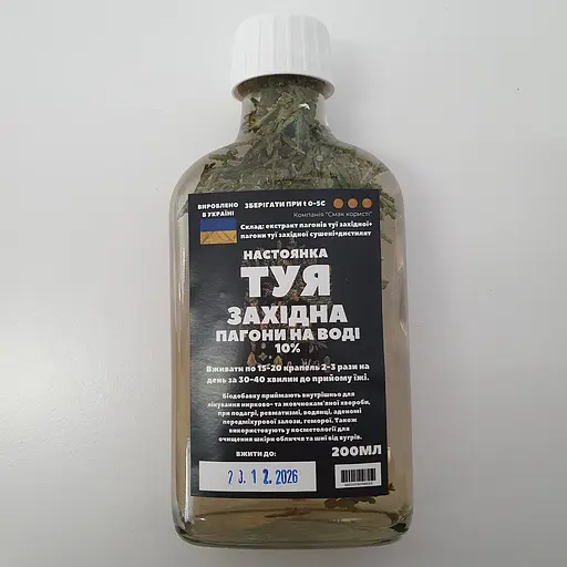 Водная настойка на побегах туи западной 200 мл - фото 1