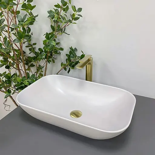 Умивальник VBI Avezzano grey matt накладний VBI-014402, Сірий - фото 1