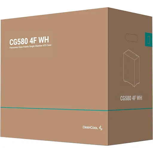 Корпус Deepcool CG580 4F White без БП (R-CG580-WHADA4-G-1) - фото 12