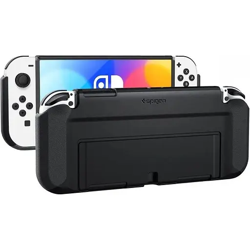 Чохол Spigen Thin Fit для Nintendo Switch OLED Black (ACS04239) [113505] - фото 13