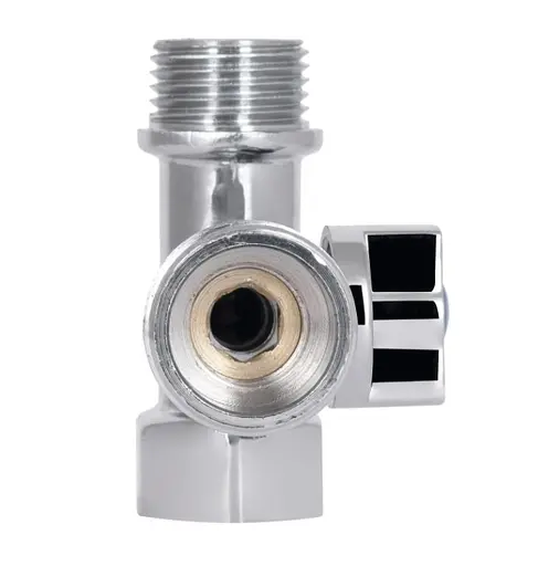 Кран кульовий приладовий Thermo Alliance Standart 1/2"Зх3/4"Зх1/2" В SD186W152015 - фото 6