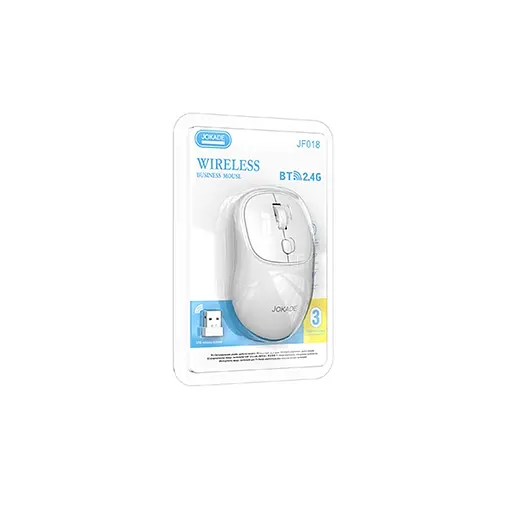 Мышь компьютерная Jokade JF018 White беспроводная - фото 2