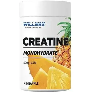 Креатин Willmax Creatine Monohydrate, 500 грамм - Ананас