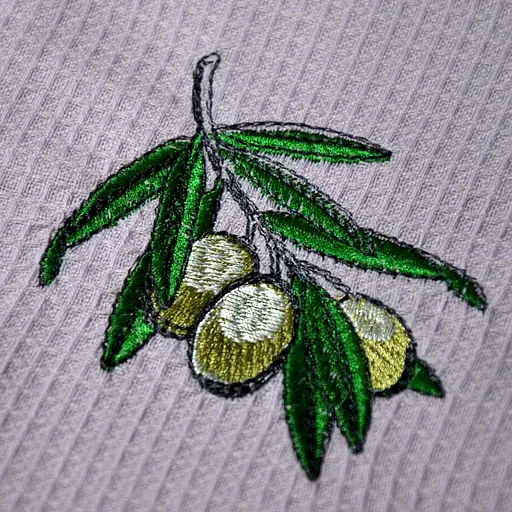 Набір рушників Ярослав Сувенірні №6 Олива 45х75 см 2 шт. (57114) - фото 4