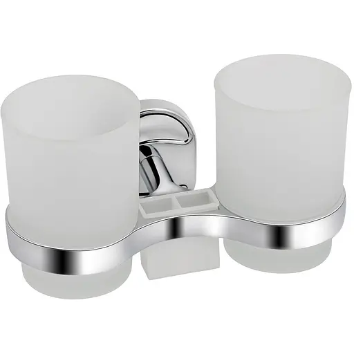 Стакан Kroner KRM Elbe - ACG2908 с держателем зубных щеток (CV022868) - фото 1