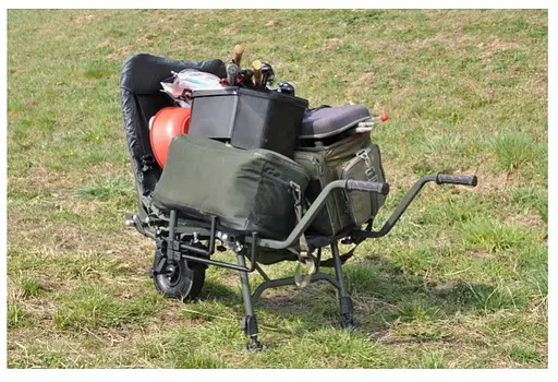 Крісло рибальське Mivardi усилиное супер легке Feeder Master з візком навантаження 150 кг - фото 8