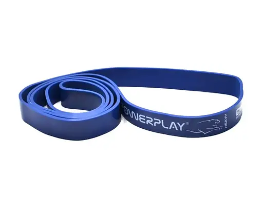 Еспандер-петля PowerPlay 4115 Power Band (гумка для фітнесу і кроссфіту) Синя (20-45kg) (PP_4115_Blue_(20-45kg)) - фото 2
