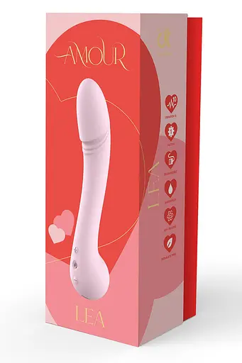 Вібратор Dreamtoys Amour Lea 22.1 см рожевий - фото 5