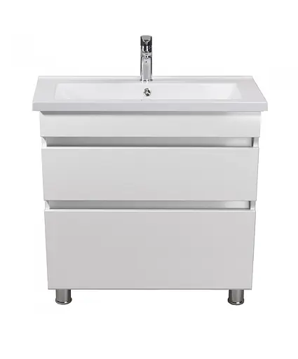 Тумба Мойдодир MoonShine 80 з умивальником Cosmo 80 підлогова Білий - фото 7