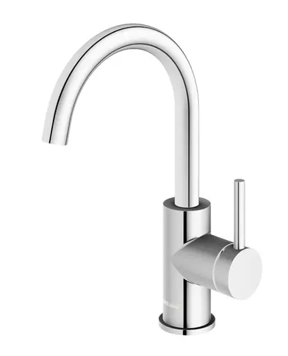 Смеситель для кухни Kohlman Axel хром QB150A Хром - фото 1