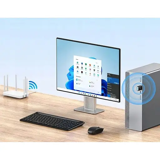 Wi-Fi адаптер Baseus FastJoy Series 300 Mbps (B01317600111-03) [102574] - фото 4