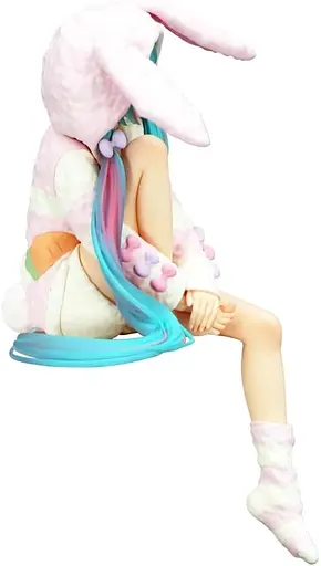 Коллекционная фигурка   FuRyu Noodle Вокалоид Хацунэ Мику Vocaloid Hatsune Miku Rabbit Ear Pajamas 14 см F V HM - фото 3