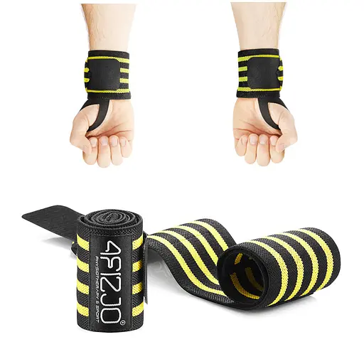Бинти для зап'ясть (кистьові бинти) 4FIZJO Wrist Wraps 4FJ0135 (P-5907739311061) - фото 3