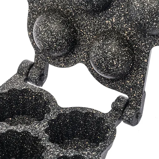 Форма для випічки кошиків, кексів і тарталеток з антипригарним гранітним покриттям, Ласунка Чорний 86262 - фото 10