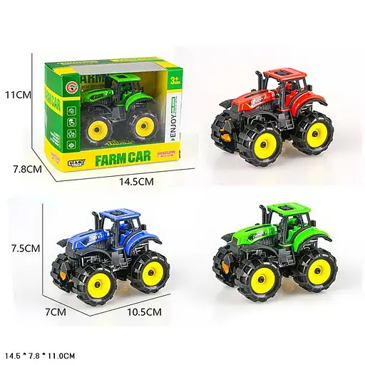 Трактор инерционный, 9870 (В ассортименте) - фото 2