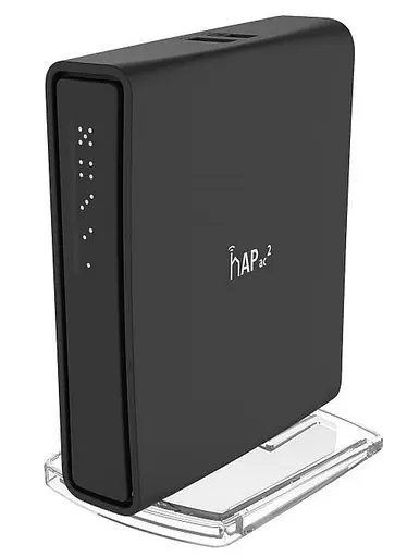 Роутер MikroTik hAP AC2 AC1200 Black 802.11ac (RBD52G-5HacD2HnD-TC) - фото 1