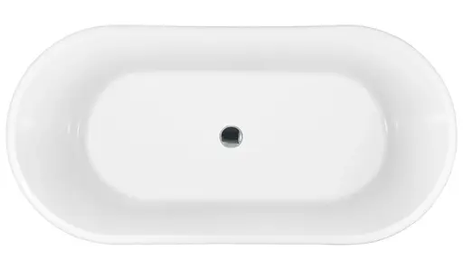 Ванна акриловая отдельностоящая Rea Mlano 170x73 whte REA-W2001 Белый - фото 4