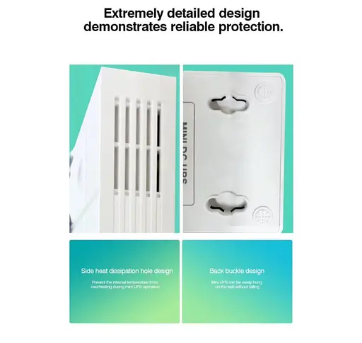 UPS ДБЖ безперебійне живлення для роутера, терміналу PON WGP Optima 9V, 12 V 2 A, 27 Вт 13500mAh + блок 12 В 3 А - фото 6