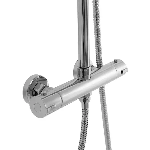 Душовя система Rea Bliss з термостатом хром REA-P8805, Хром - фото 5
