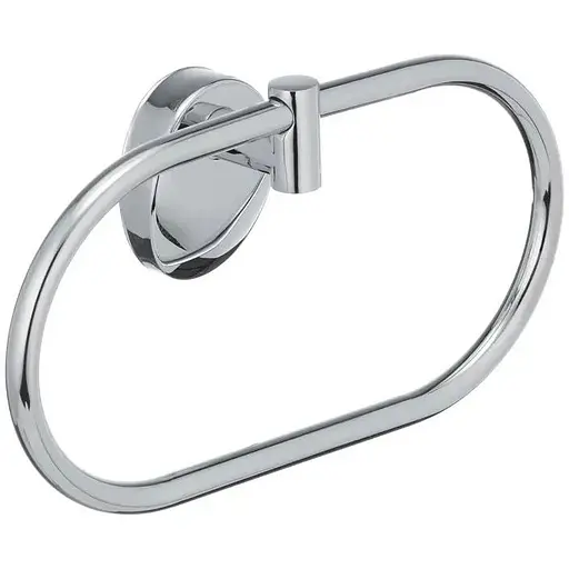 Тримач для рушника овальний Zerix LR3304 LL1428 Хром - фото 1