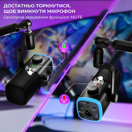 Микрофон Fifine AM9 USB Black (AM9) - фото 11