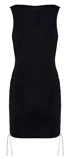 Міні-сукня Cottelli Party lacing M (чорний) - фото 14