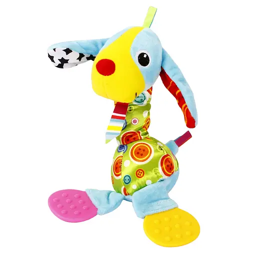 М'яка іграшка-прорізувач Lindo Такса (F 1004 такса) - фото 2